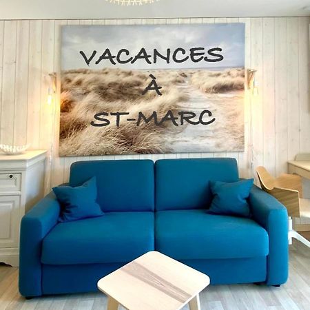 Appartement T2 , Bord De Mer, Acces Direct Plage Saint-Nazaire  Kültér fotó
